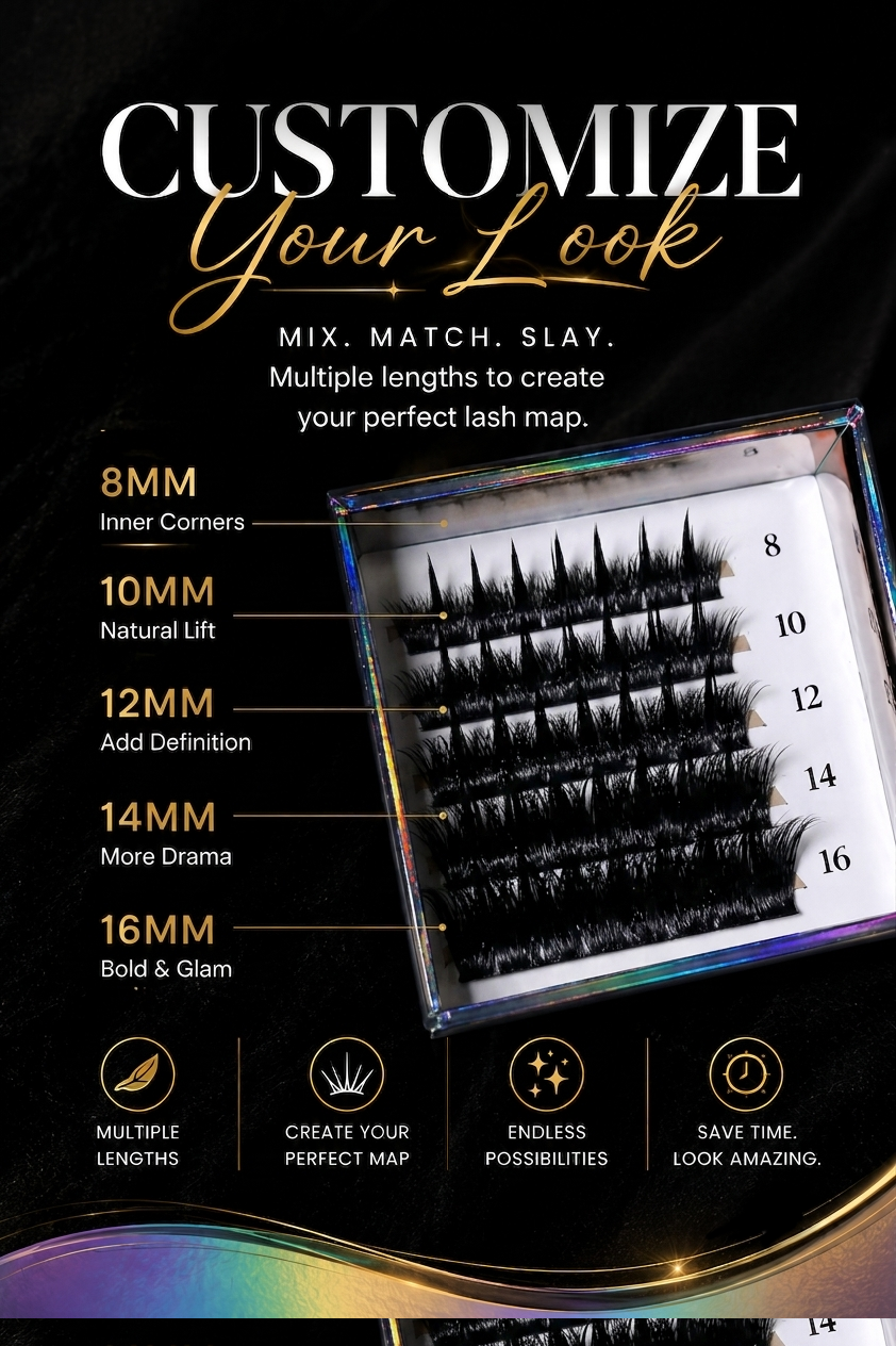 Vogzzy Lash Premium Pre-Spiked Cluster Lashes