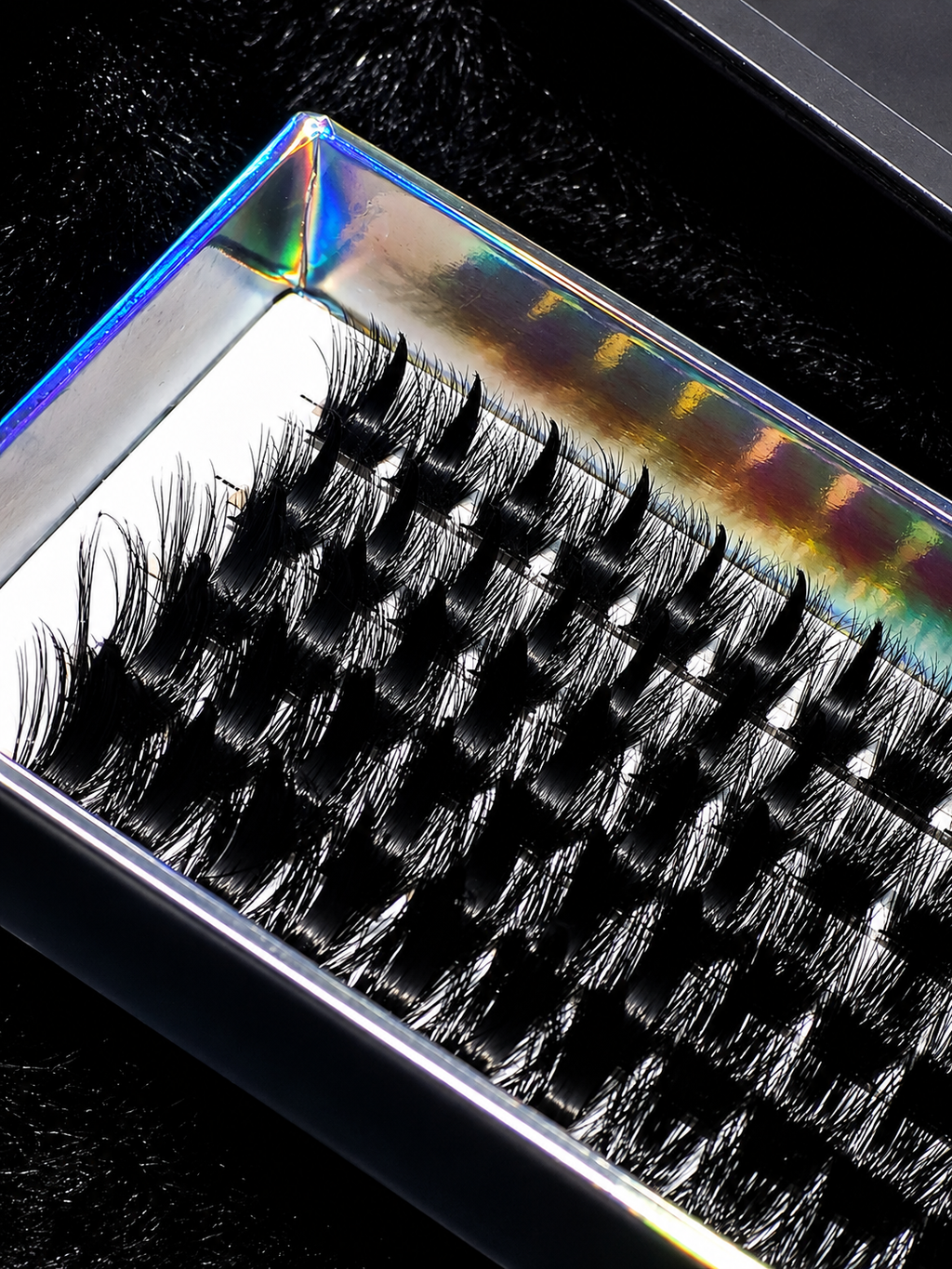 Vogzzy Premium Pre-Spiked Cluster Lashes — Wide